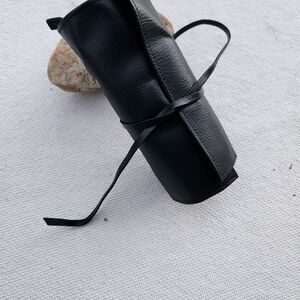 Black Minimalist Key and Card Holder